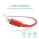 Cable para Iphone Powerline II  lightning 0.9 m Rojo Anker