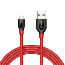 Cable PowerLine+ Micro USB 1.8m Rojo