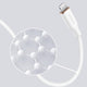 Cable  PowerLine III Flow USB-C a Lightning 0.9m Blanco