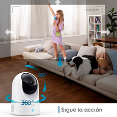 Cámara de interior con visión Panorámica 360º imagen 2K