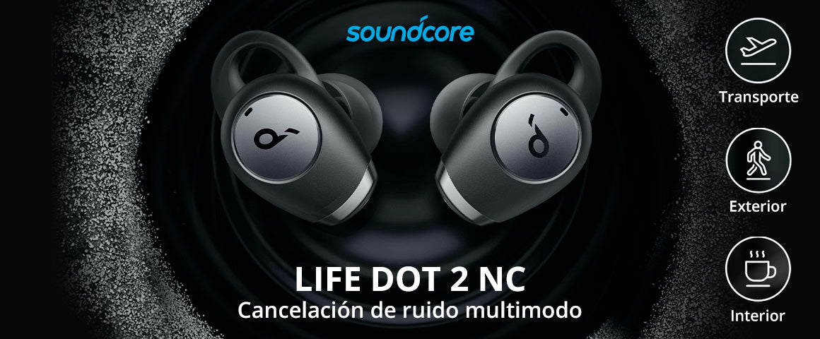 Audífonos Bluetooth Life Dot 2 NC
