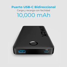 Batería externa 10,000 mAh  PIQ Anker