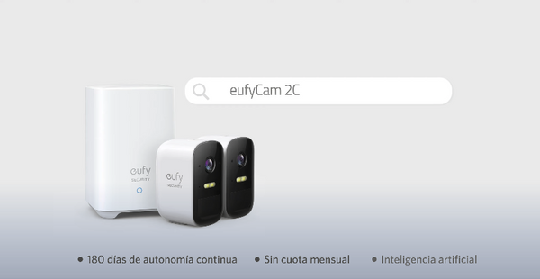 Eufy Cam: Hub + 2 cámaras 2C