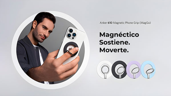 Anillo Magnetico para Iphone MagGo Azul