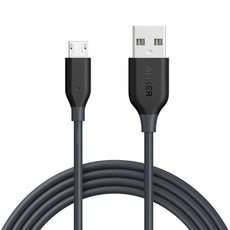Cable PowerLine Micro USB 1.8m Gris