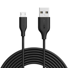 Cable Micro USB PowerLine 3m Negro