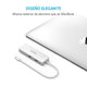 Adaptador Hub 4 puertos USB-C con Ethernet_