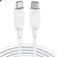 Cable PowerLine III USB-C a USB-C 1.8m blanco