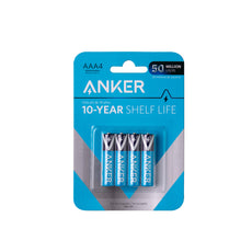 Pack 4 Pilas Alcalinas AAA Anker