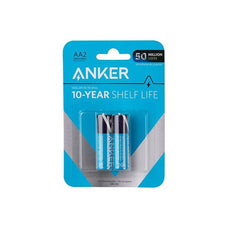 Pack 2 Pilas alcalinas de alta duración AA