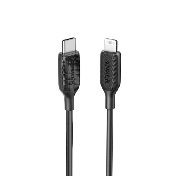 Cable Powerline USB-C a Lightning 0.9m Negro