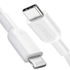 Cable para Iphone  Powerline II USB-C a lightning 1.8m Blanco